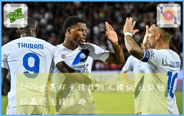 2026世界杯竞猜技巧大揭秘 让你轻松赢得竞猜乐趣